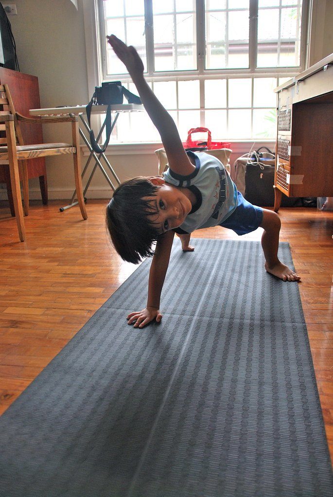 Foundations class, end of asana