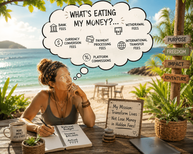 The Hidden Fees Eating Your International Retreat Payments