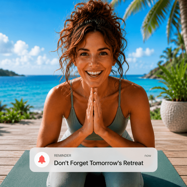The 24-Hour WhatsApp Reminder That Quietly Saves Your Retreat Income
